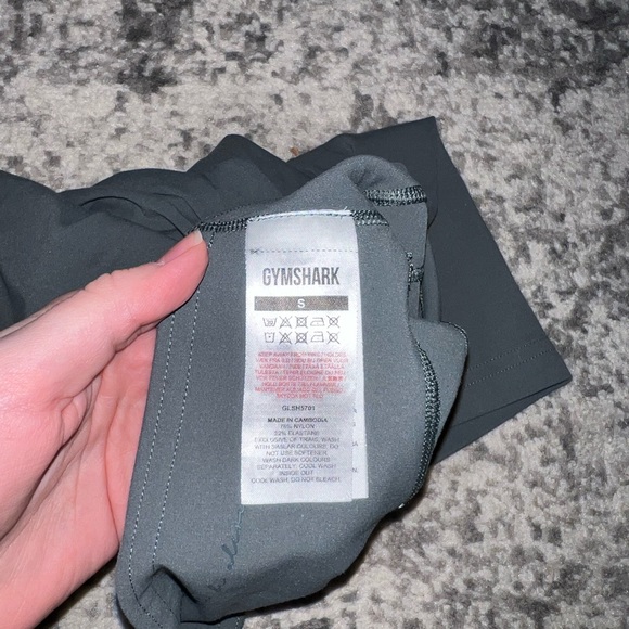 Gymshark Whitney Simmons V3 Cycling Shorts-Eucalyptus-Size Small - Picture 4 of 5